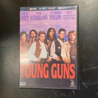 Young Guns - nuoret sankarit DVD (VG+/M-) -western-